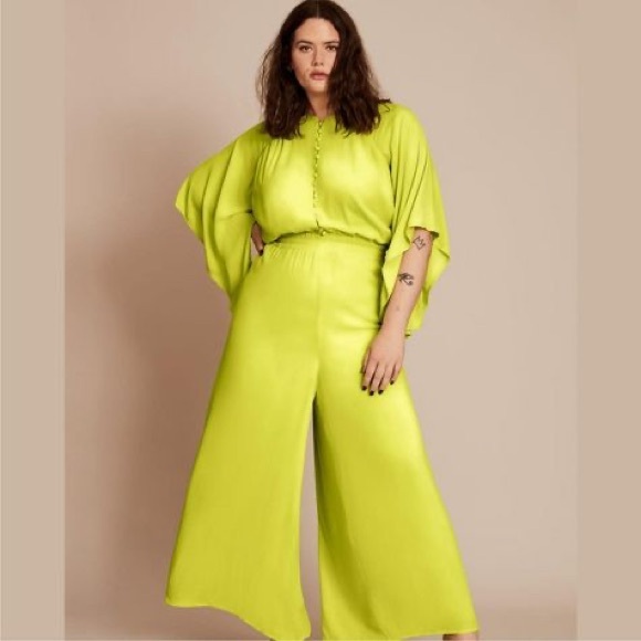 1 Honore Collection Women's Luxurious Woven Statement Jumpsuit NWT size 22 - Picture 5 of 6